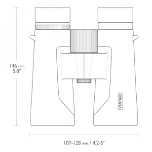 Hawke Vantage 8x42 Binocular รหัส 34122