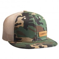 Leupold Leather Patch Camo/Khaki OS Hat รหัส 172599