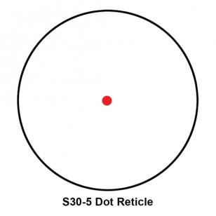 Sightron ESD Series 5MOA Reticle Red Dot Bk รหัส 40011