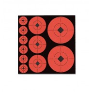 Self-Adhesive Target Spots, Assorted Spots 110 Targets 60-1", 30-2", 20-3" รหัส 33928