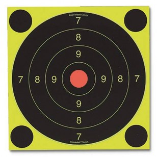 Shoot-N-C Self-Adhesive Targets 25/50 Meter, 20 cm Bull’s-Eye 30 Targets, 120 Pasters รหัส 34082